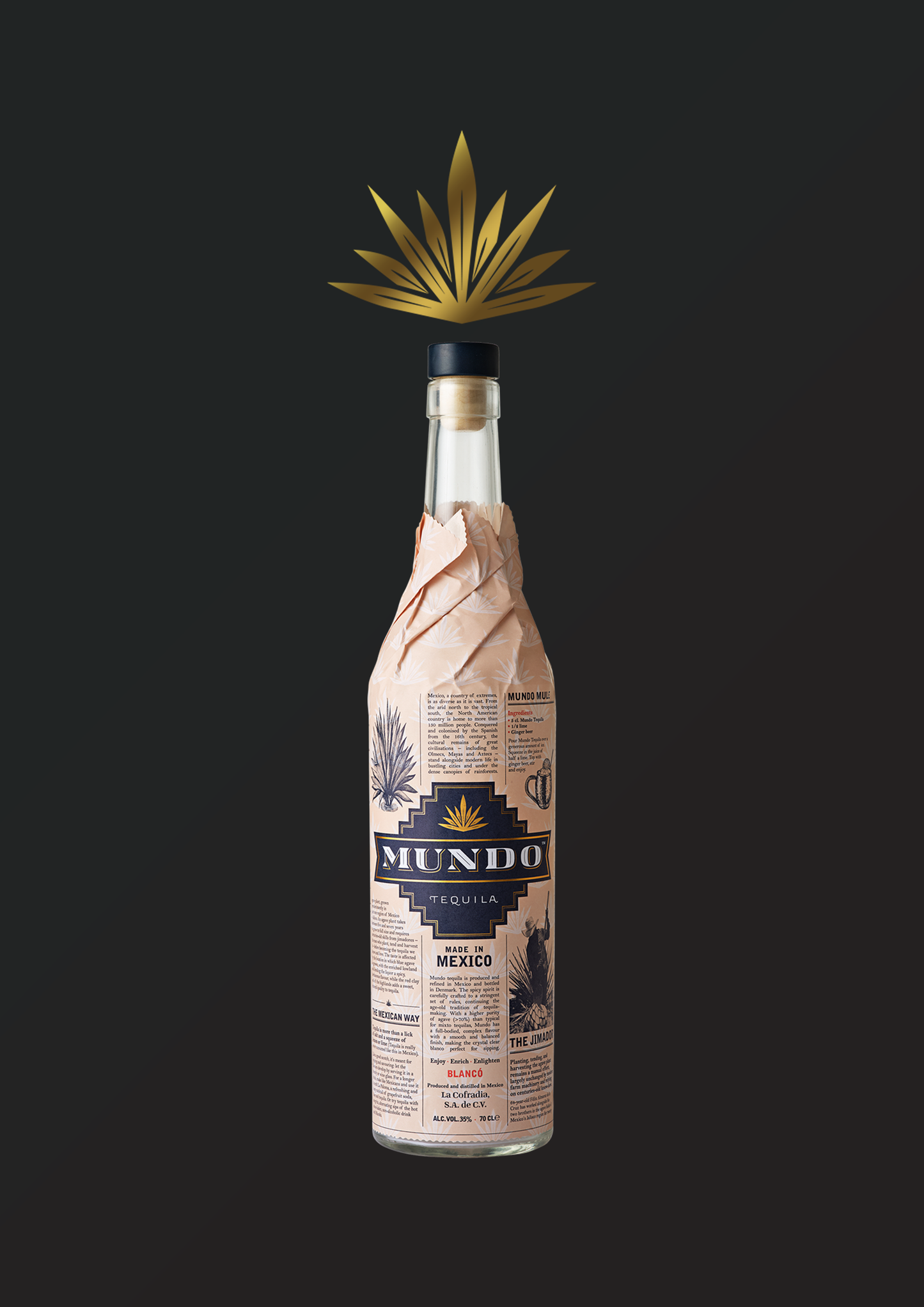 Mundo Tequila Blanco 35%